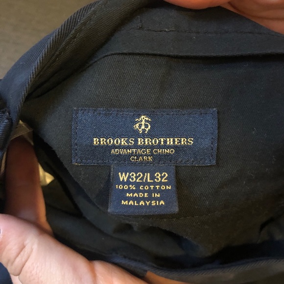 Brooks Brothers Navy Pants (32x32) - Picture 2 of 2